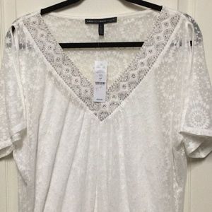 NWT Gorgeous WHBM blouse